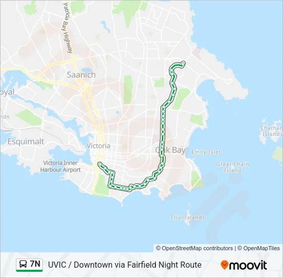 7N  Line Map
