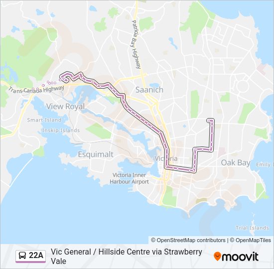 22A  Line Map