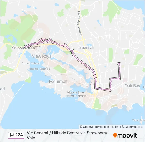 22A  Line Map