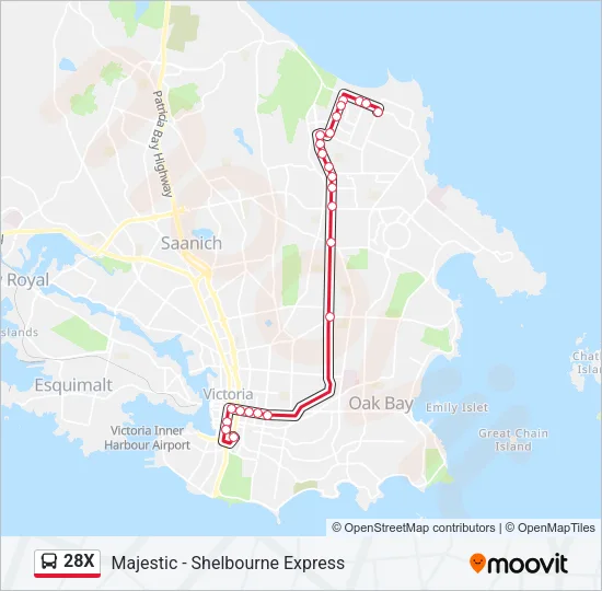 28X  Line Map