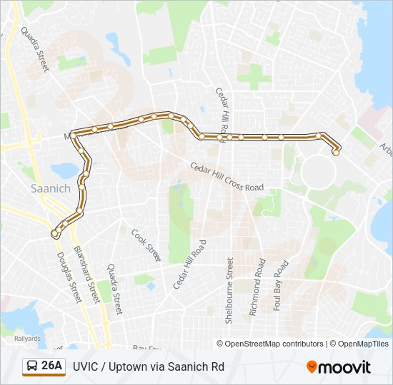 26A  Line Map