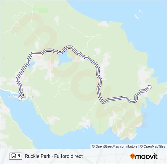 9 Bus Line Map