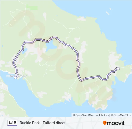 9 Bus Line Map