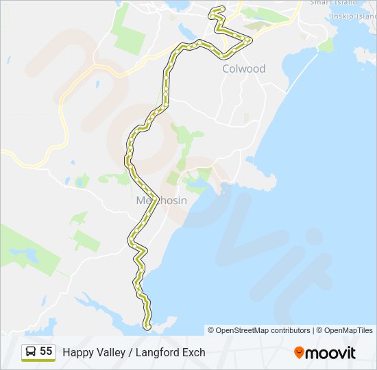 55  Line Map