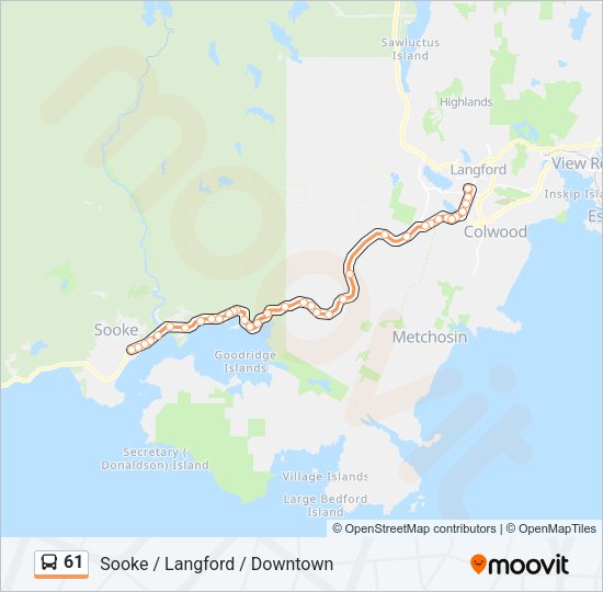 61  Line Map