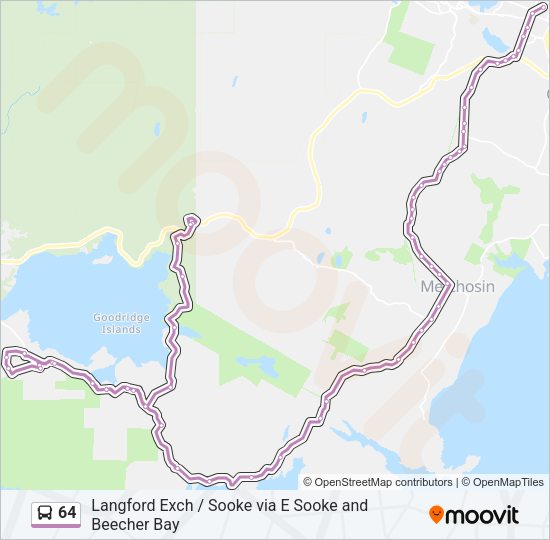 64  Line Map
