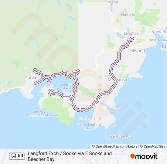 64  Line Map