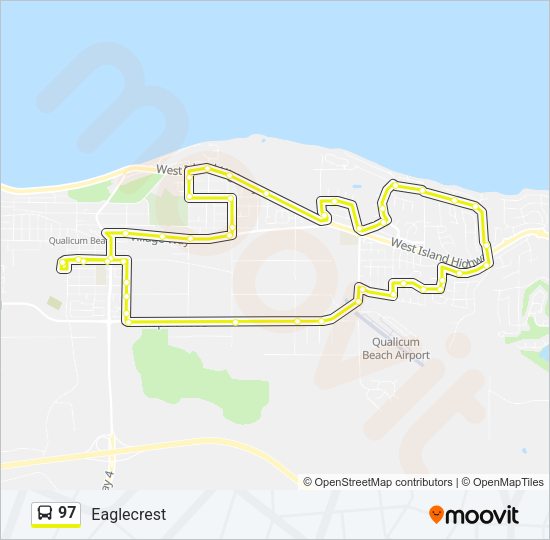 97 Bus Line Map
