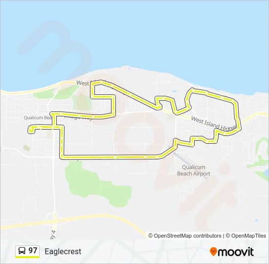 97 Bus Line Map