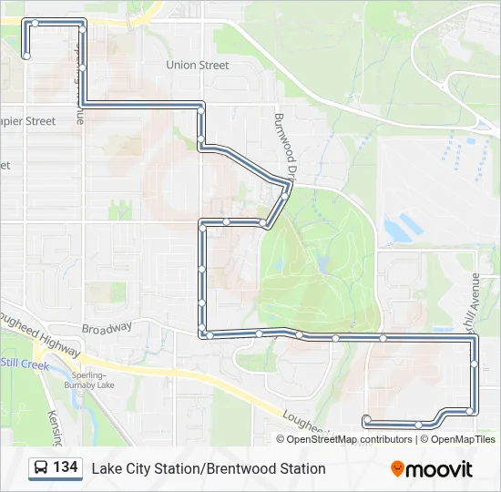 134 Route: Schedules, Stops & Maps - Special (Updated)