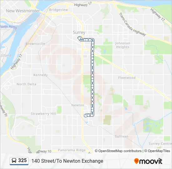 325 Route: Schedules, Stops & Maps - 140 Street/To Newton Exchange ...