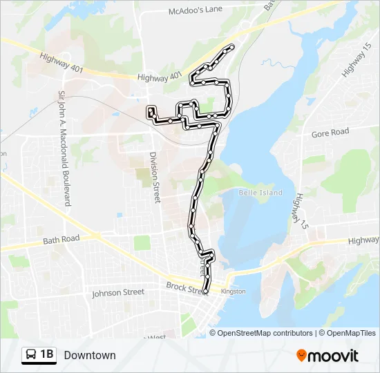 1B  Line Map
