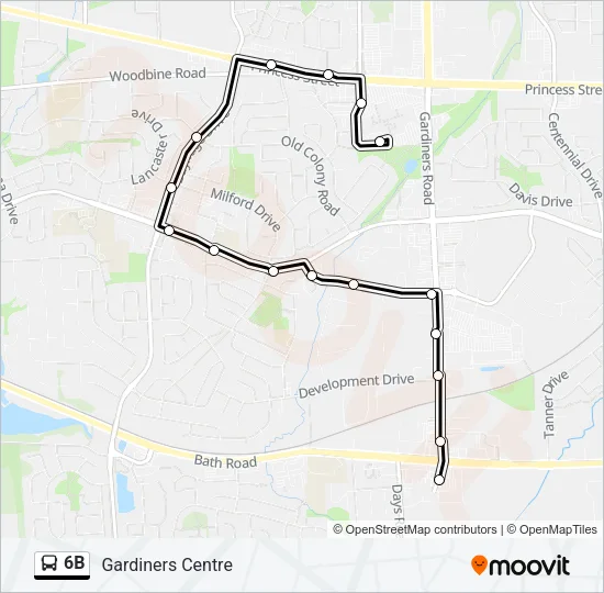 6B  Line Map