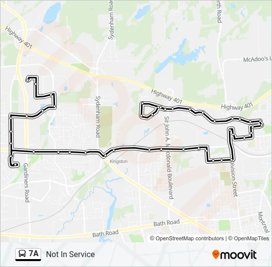 7A  Line Map