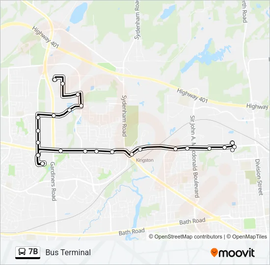 7B  Line Map