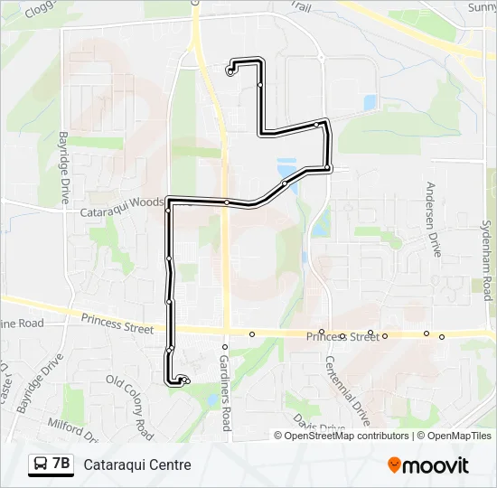 7B  Line Map