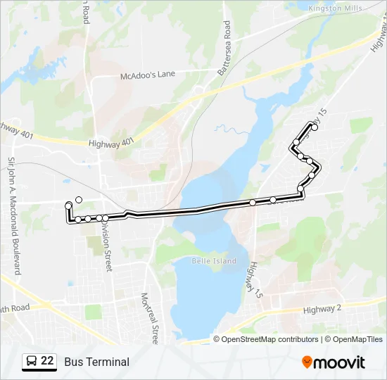 22  Line Map