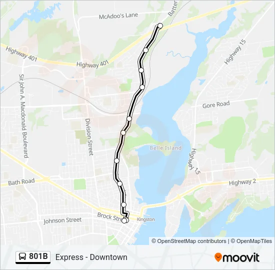 801B  Line Map