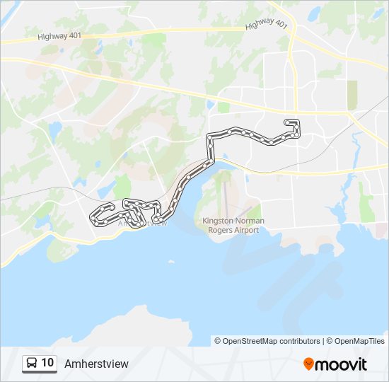 10 Bus Line Map