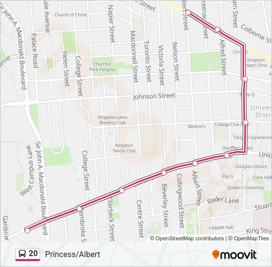 20  Line Map