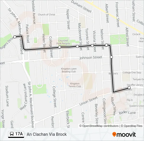 17A  Line Map