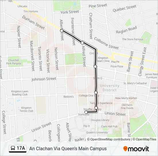 17A  Line Map