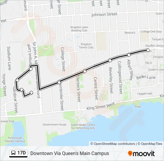 17D  Line Map