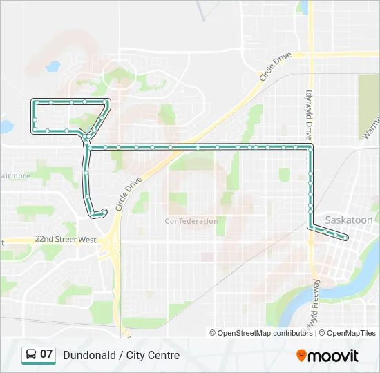 07 Bus Line Map