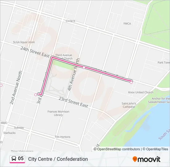 05 Bus Line Map