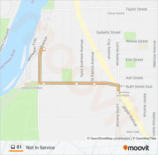 01 Bus Line Map