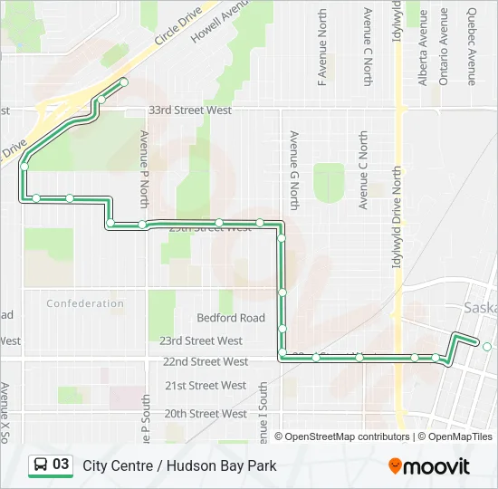 03 Bus Line Map