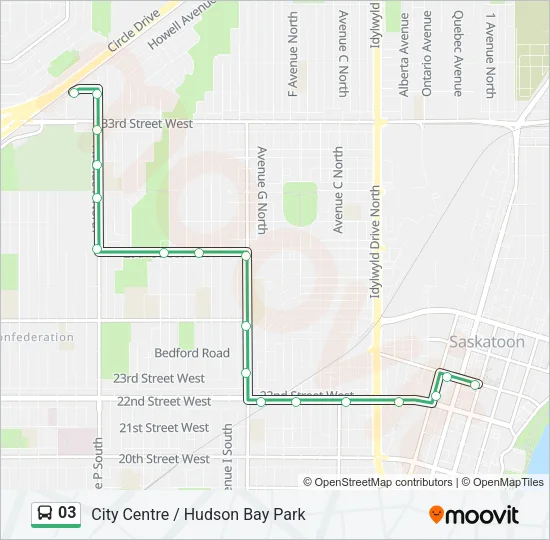 03 Bus Line Map