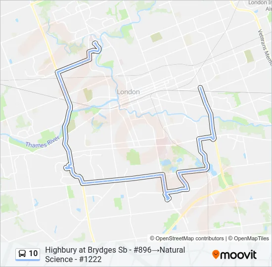 10  Line Map