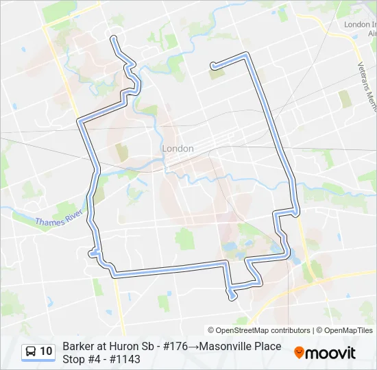 10  Line Map