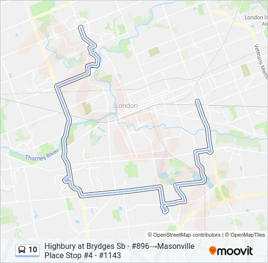 10  Line Map