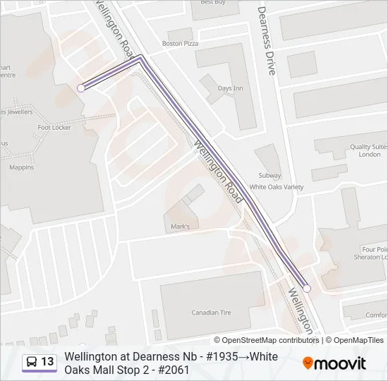 13  Line Map