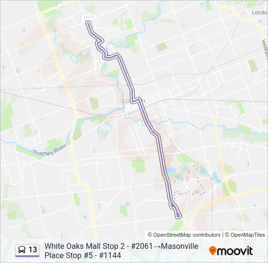 13  Line Map