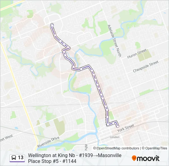 13  Line Map