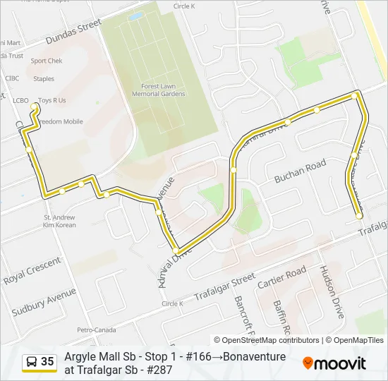 35  Line Map