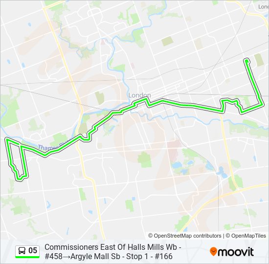 05 bus Line Map