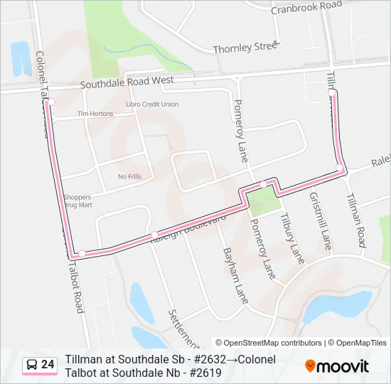 24  Line Map