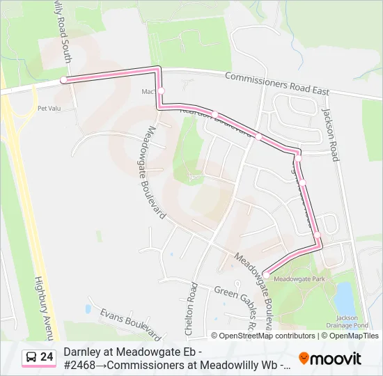 24  Line Map