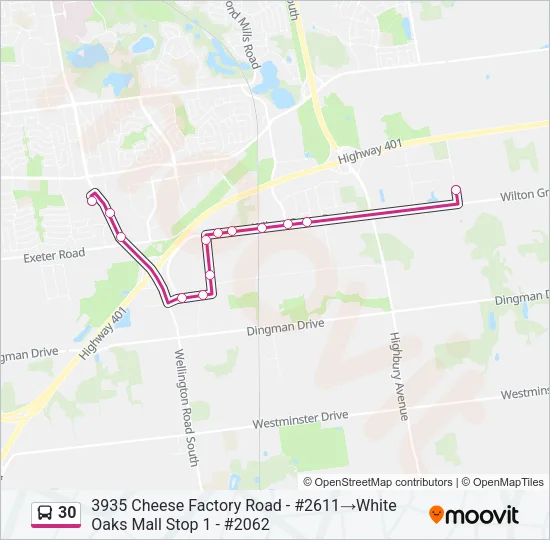 30  Line Map