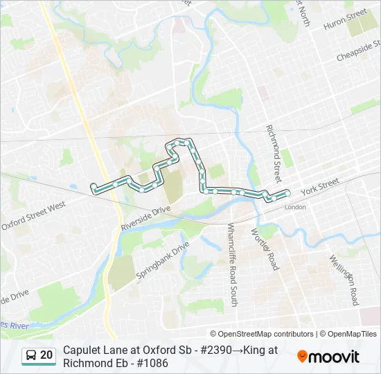 20  Line Map