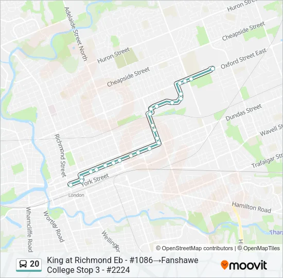 20  Line Map