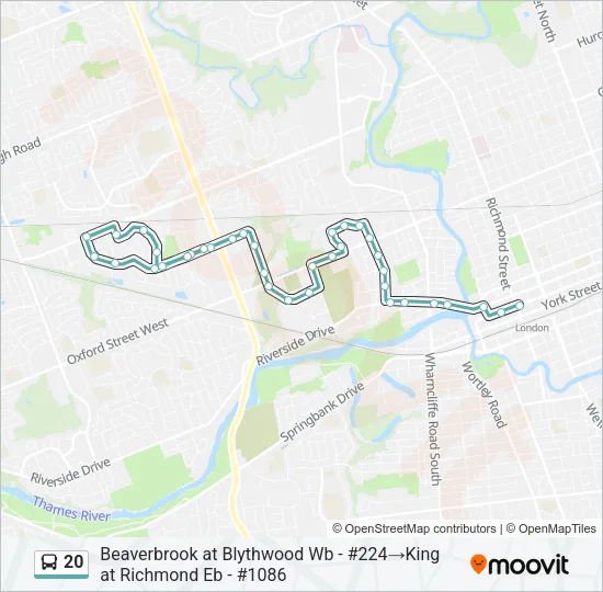 20  Line Map