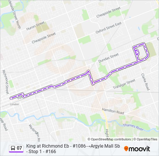 07 bus Line Map