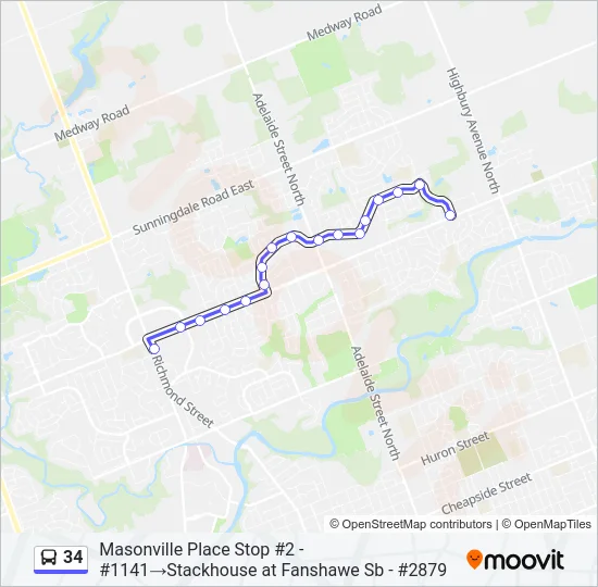34  Line Map