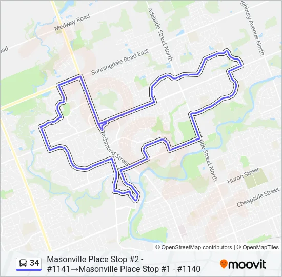 34  Line Map