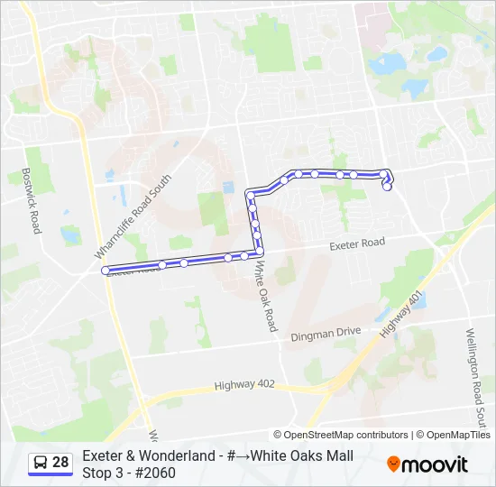28  Line Map
